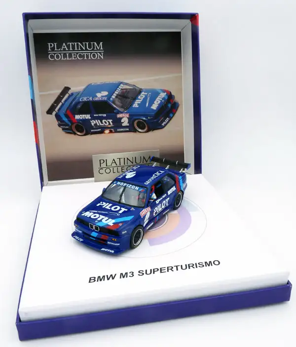 Slotwings Platinum Collection BMW M3 E30 Superturismo #2 Michel Ferte "Motul", #SW03801