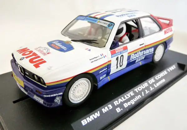 Slotwings BMW M3 E30 Prodrive Tour de Corse 1987 #10, Beguin / Lenne, #W038-01