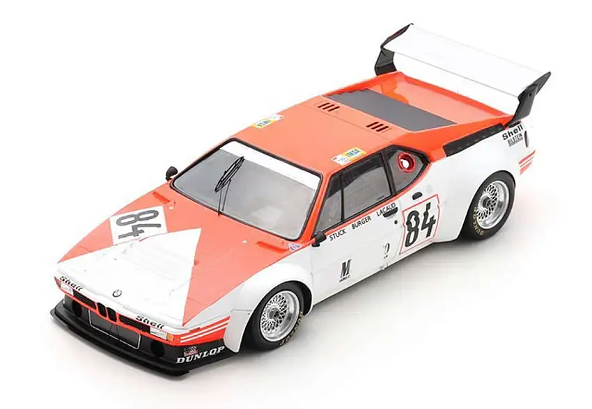 Spark BMW M1 Procar E26 Equipe Dominique Lacaud IMSA #84 24h Le Mans 1980, #18S833