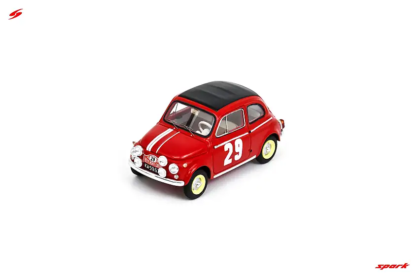 Spark Model / Minimax Steyr Puch 650 TR Zasada Sobiesław / Osiński Kazimierz #29 Rallye Monte Carlo 1965, #S2133