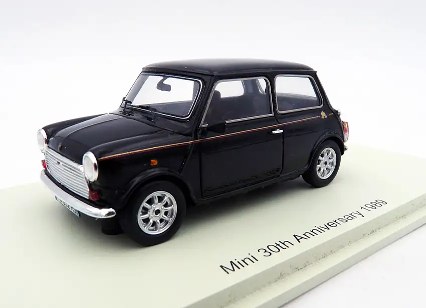 Spark Model / Minimax Austin Rover Mini 30th Anniversary 1989 schwarz #S2661
