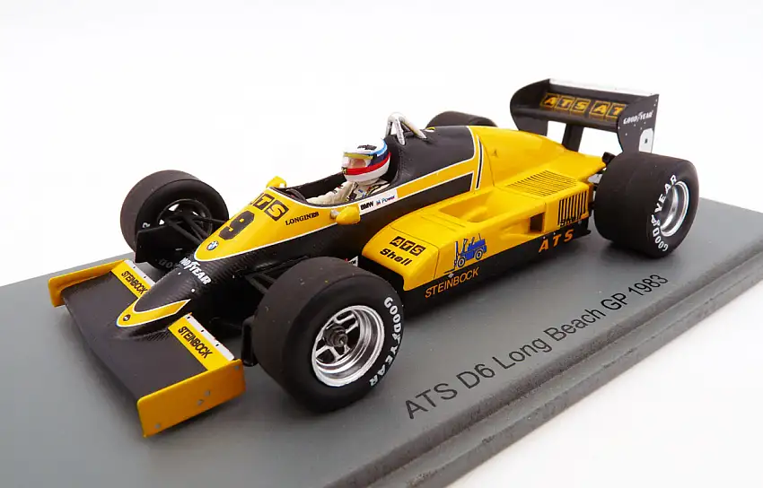 Spark Model / Minimax ATS D6 BMW Turbo GP USA Long Beach 1983, Manfred Winkelhock, #S3920