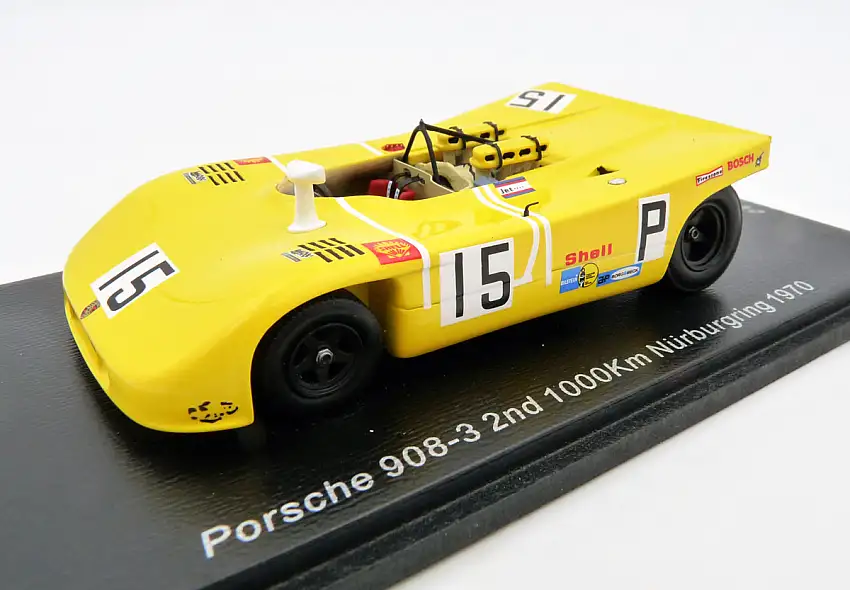Spark Model / Minimax Porsche 908/03 #15 P 2nd place 1000km Nürburgring 1970 Herrmann / Attwood, #SG828