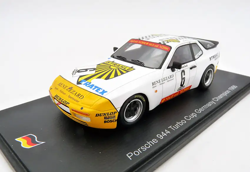 Spark Model / Minimax Porsche 944 Turbo Cup Deutschland, #6 Joachim Winkelhock Meister 1986, #SG830