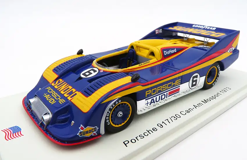 Spark Model / Minimax Porsche 917/30 #6 Can-Am Mosport 1973 Mark Donohue, #US166