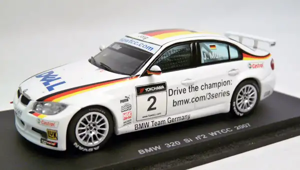 Spark Model / Minimax BMW 320si #2 WTCC 2007, Jörg Müller, #S0404