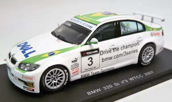 Spark Model / Minimax BMW 320si #3 WTCC 2007, Augusto Farfus, #S0405
