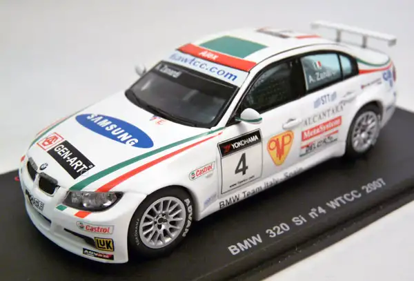 Spark Model / Minimax BMW 320si #4 WTCC 2007, Alex Zanardi, #S0406