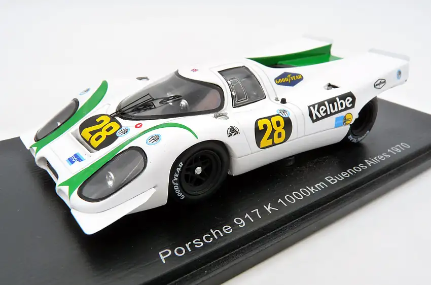Spark Model / Minimax Porsche 917 Kurzheck #28 Piper / Redman 1000km Buenos Aires 1970, #S0926