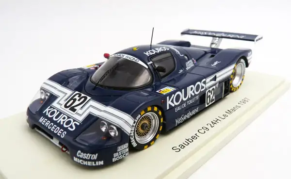 Spark Model / Minimax Sauber C9 "Kouros" #62 24h Le Mans 1987, #S1256