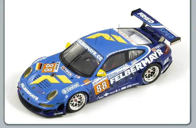 Spark Model / Minimax Porsche 997 GT3 RSR Le Mans 2010 #88