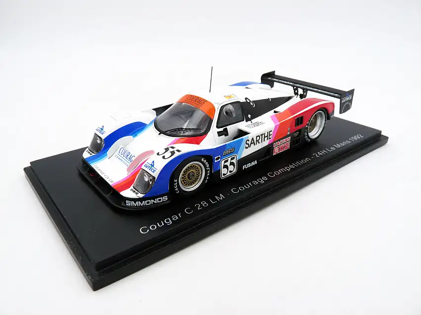 Spark Cougar C 28 LM Courage Compétition #55 24h Le Mans 1992 Robert / Fabre / Brand, #S3541