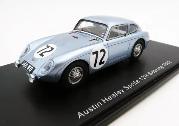 Spark Model / Minimax Austin Healey Sebring Sprite #72 12h Sebring 1962 S. McQueen J. Colgate #4131