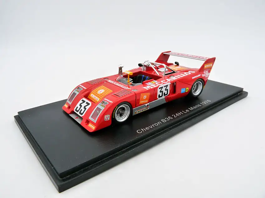Spark Chevron B36 Ford "Meccarillos" #33 24h Le Mans 1976 Schäfer / Albanesi / Adatte #S4715