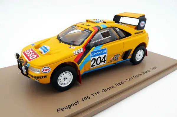 Spark Model / Minimax Peugeot 406 T16 Grand Raid, 2nd Rallye Paris Dakar 1990, #S5625