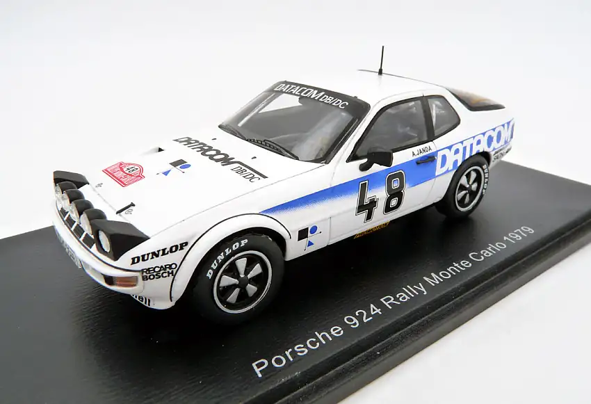 Spark Model / Minimax Porsche 924 "Datacom" #48 Rallye Monte Carlo 1979 Janda / Ristl, #S6644