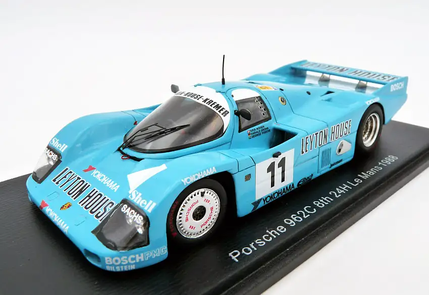 Spark Model / Minimax Porsche 962C Leyton House #11 Nissen / Grohs / Fouché 24h Le Mans 1988, #S9873