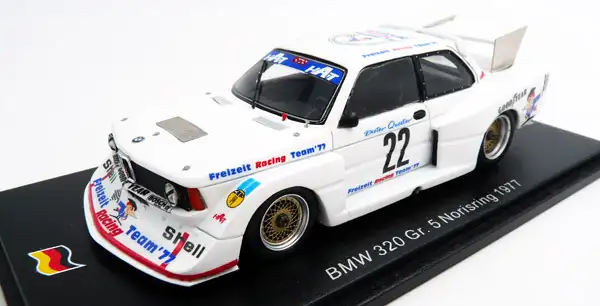 Spark Model / Minimax BMW 320 Gr. 5 "Freizeit Racing Team" No. 22 Norisring Nürnberg 1977, #SG397