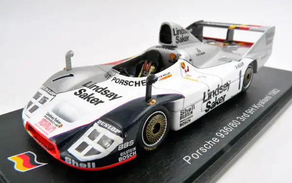 Spark Model / Minimax Porsche 936/80 "Lindsay Saker" #1 9H Kyalami 1982, #SG507