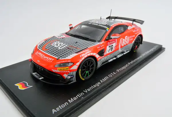 Spark Model / Minimax Aston Martin Vantage AMR GT4 Prosport 24h Nürburgring 2019 #76, #SG551