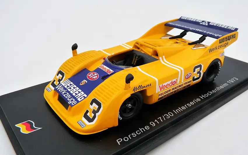 Spark Model / Minimax Porsche 917/30 #3 Interserie Hockenheim 1973 Helmut Kelleners, #SG675