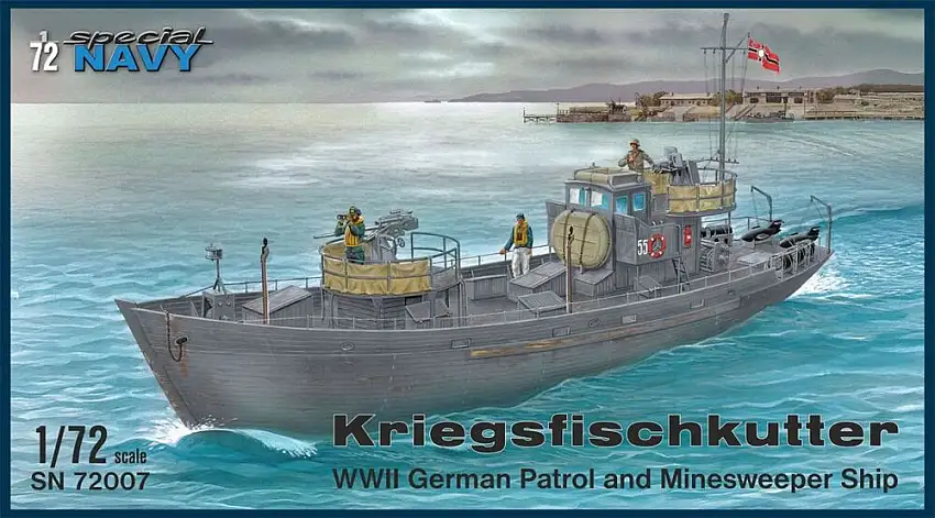 Special Hobby / Special Navy Kriegsfischkutter (WWII German patrol and minesweeper ship) #SH72007