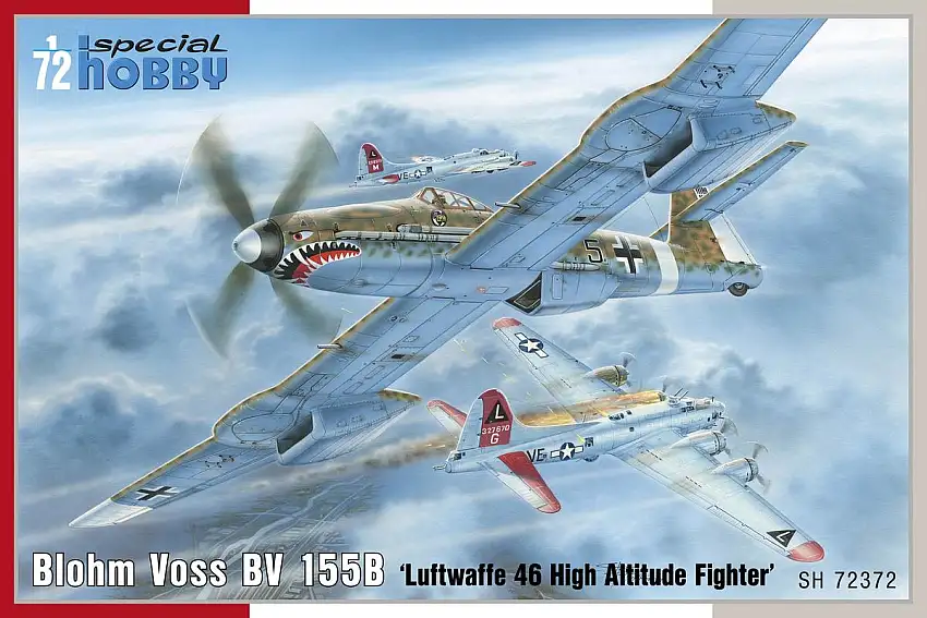 Special Hobby Blohm & Voss BV 155B Höhenjäger "Luftwaffe 46 High Altitude Fighter", #SH72372