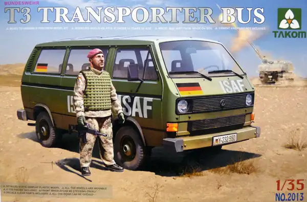 Takom Bundeswehr T3 Transporter Bus, #2013