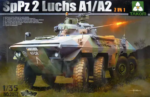 Takom Bundeswehr Spähpanzer SpPz 2 Luchs A1/A2 (2in1), #2017
