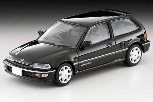 Tomytec Honda Civic 25XT 1989 schwarz metallic (LV-N207a), #290179