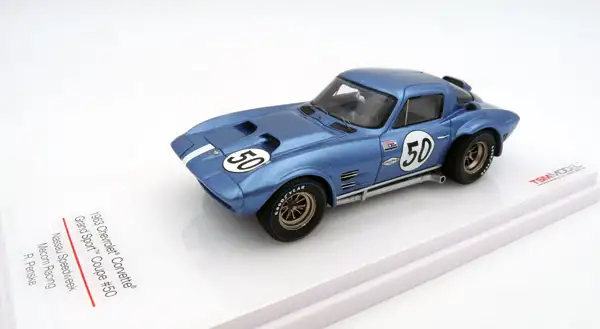 True Scale Miniatures Chevrolet Corvette Grand Sport Coupé #50 Nassau Speedweek Mecom, #TSM124321