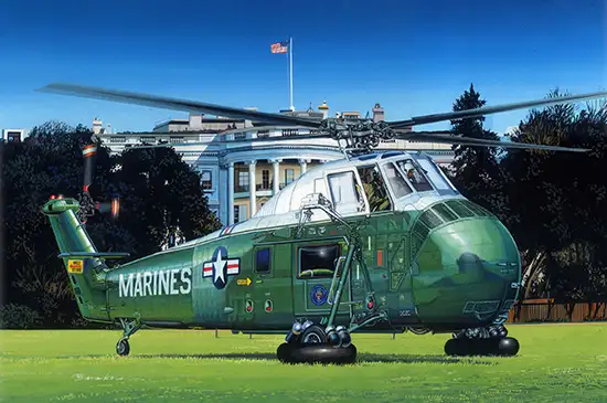 Trumpeter Sikorsky VH-34D "Marine One" #02885