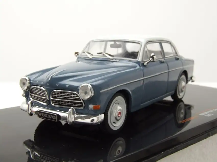 Volvo 121 Amazon 1966 grau weiß Modellauto 1:43 ixo models