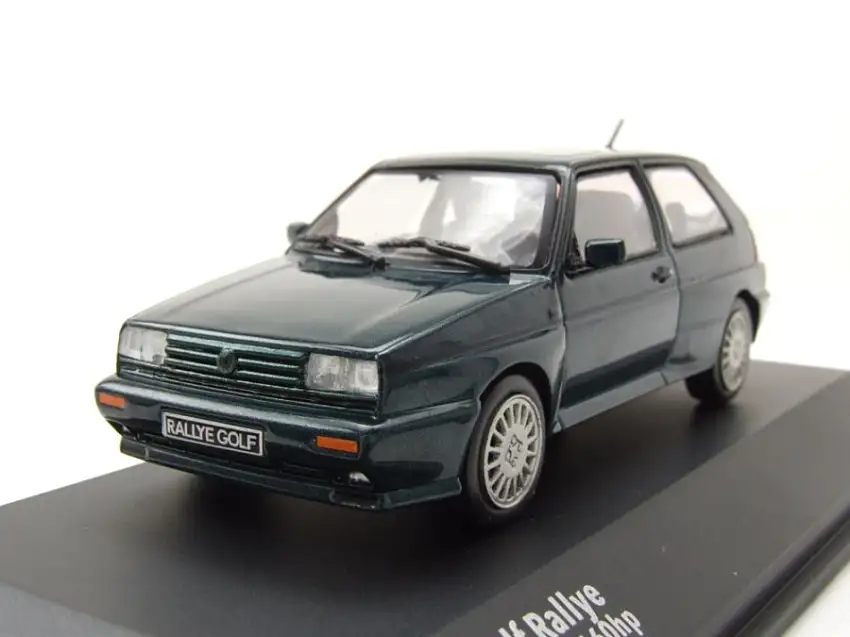 VW Golf 2 Rallye 1989 grün metallic Modellauto 1:43 Solido