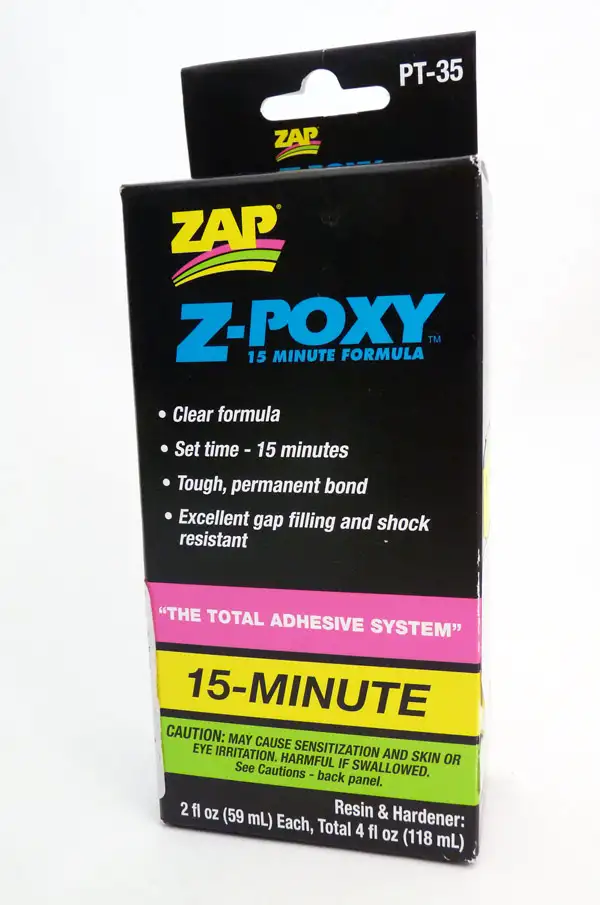 Pacer "Z-Poxy Formula" 15 Minuten Epoxydharz 59 ml. / 59 ml., #PT-35