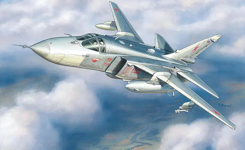 Zvezda Sukhoi Su-24MR russian reconnaissance aircraft #7268