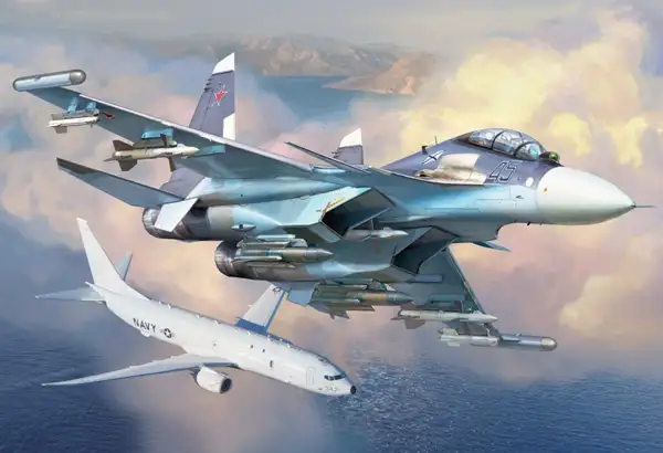 Zvezda Sukhoi Su-30SM "Flanker C" Russian Air Superiority Fighter #7314